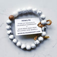 'Make Your Own' Barrel Bead Bracelet Set - BLUES